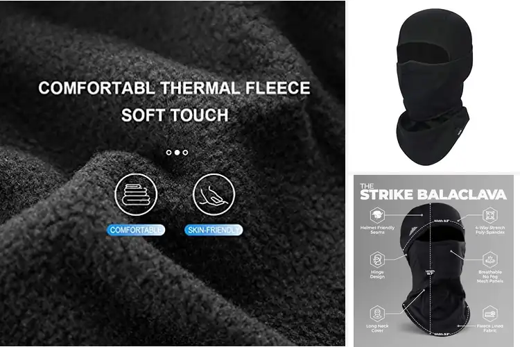 Detailed view of 10 Best Balaclavas For Skiing: Warmth & Wind Protection