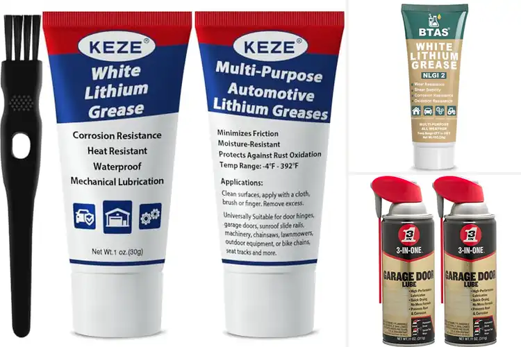 Detailed view of Best Door Track Greases