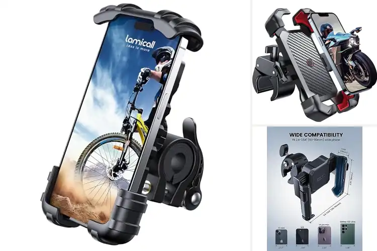 Detailed view of 10 Best Handlebar Diameter Compatible Phone Mounts
