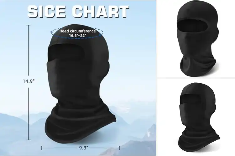 Detailed view of 10 Best Motorcycle Masks: Ride Safe & Comfortable