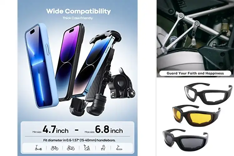 Detailed view of 10 Best Motorcycle Riding Accessories: Ride Safer, Smarter