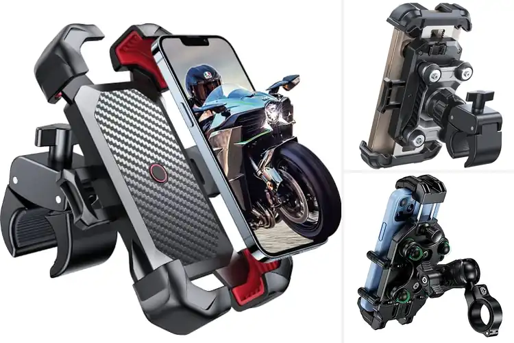 Detailed view of Best Sturdy Motorcycle Phone Holder