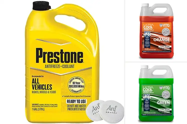 Detailed view of Best Universal Coolant Compatibility