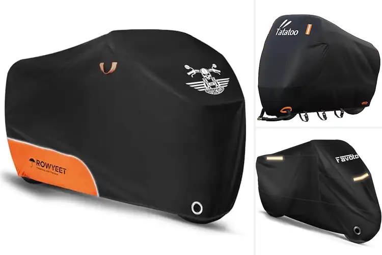 Detailed view of Best Wind-Resistant Motorcycle Covers